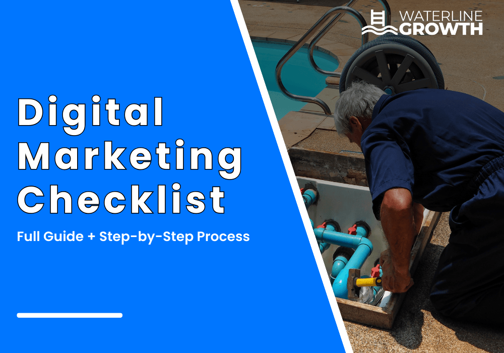 Digital Marketing Checklist for Pool Builders